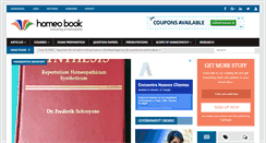 Desktop Screenshot of homeobook.com